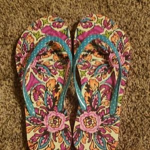 Vera Bradley flip flops